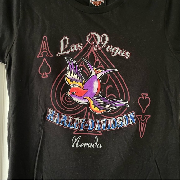 2011 Harley Davidson Las Vegas Tee T-shirt - Picture 2 of 5